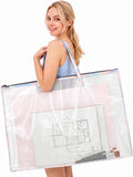 Outus 1 Pcs 19 x 25 Inches Art Portfolio Case Poster Storage Bags, Black