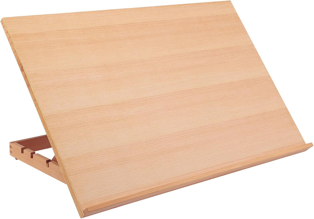 SoHo 12" x 16" Adjustable Beechwood Drawing Board, 5 Positions