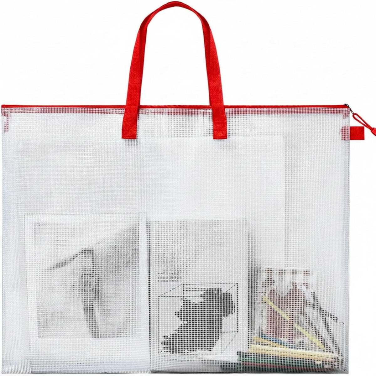 Outus 1 Pcs 19 x 25 Inches Art Portfolio Case Poster Storage Bags, Black